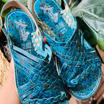 Huarache Sandal All Sizes Boho Hippie Vintage Mexican